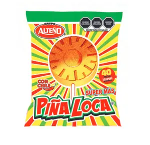 Alteno Pina Loca / Pineapple with Chili Lollipop / 40 pieces / 360g