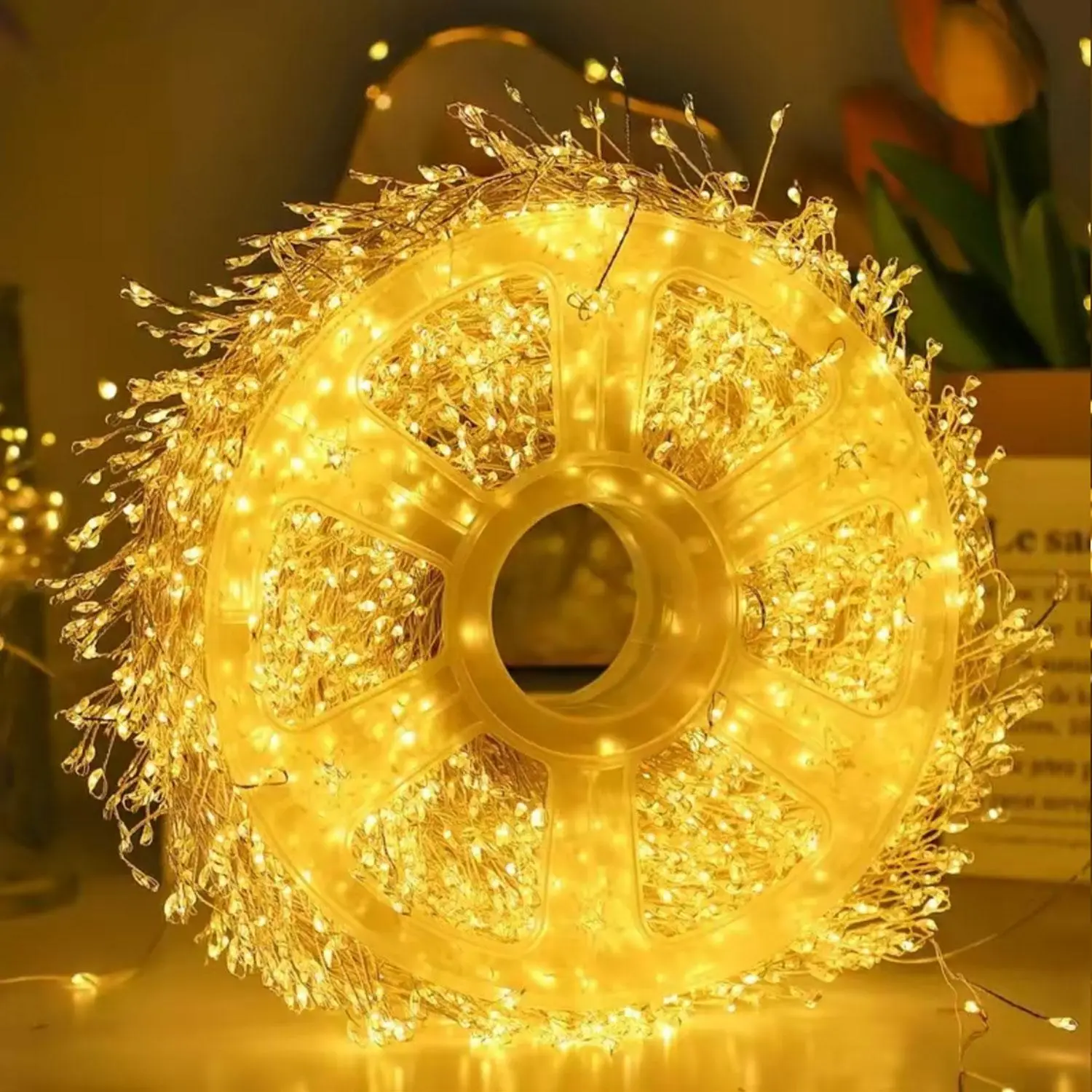 LED fairy light strings, warm color-changing lights, DIY festival wreath decorations, USB Valentine's Day, Mother's Day, festival wedding party supplies, Led Lighting, Led Lights Strips, Led Lighted