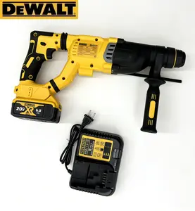 DEWALT DCH263 Brushless Cordless Rotary Hammer For Concrete Drilling Wall Punching And Masonry Breaking Used In Building Construction Interior Renovation Shockproof Structure Multi Working Mode And Stable Impact Power