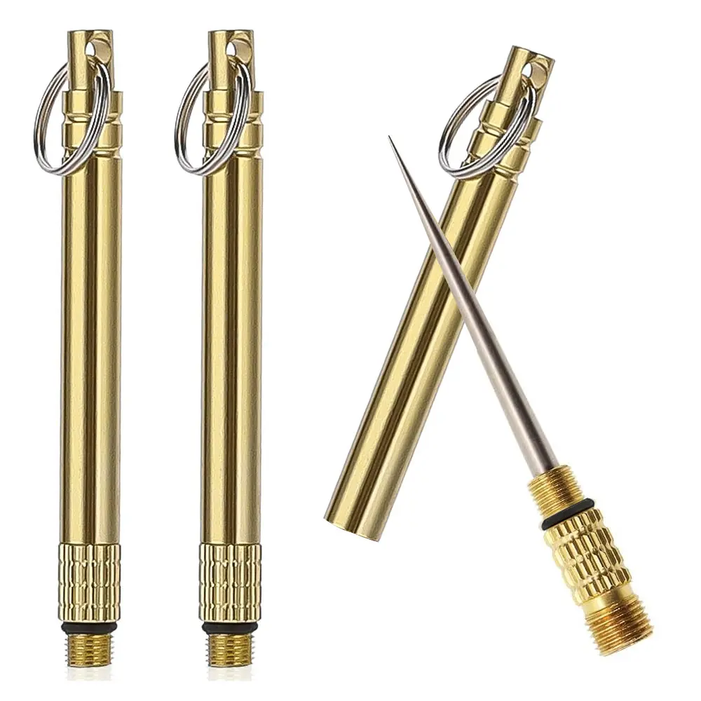 Portable Titanium Toothpicks, Reusable Metal Toothpicks Cleaning Kit with Holder for Outdoor Picnic Camping Travel