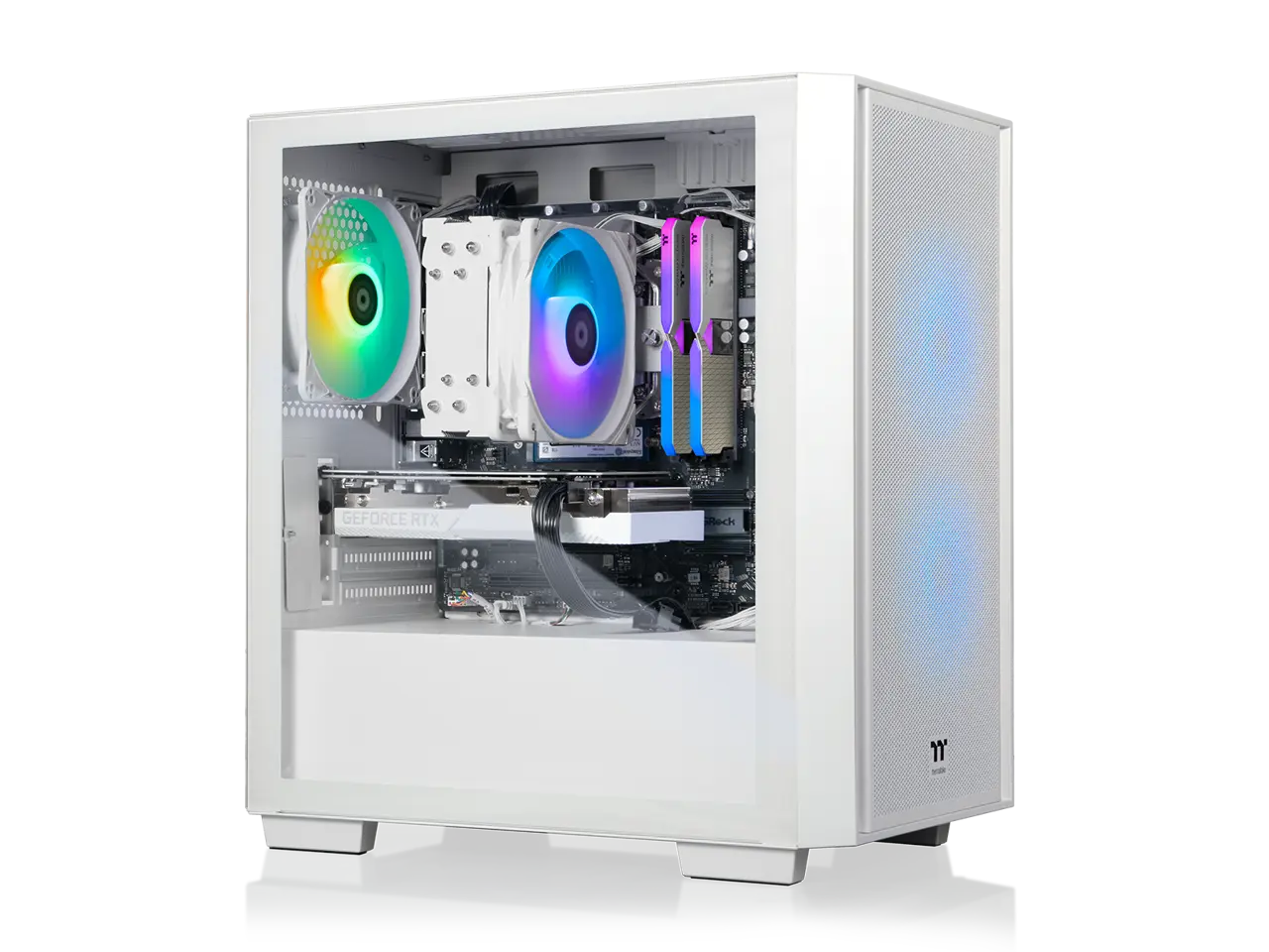 Thermaltake Gaming Desktop PC H16S-B760-560-LCS Intel Core i5-14400F 32GB DDR5 1TB NVMe SSD GeForce RTX 5060 Windows 11 Home