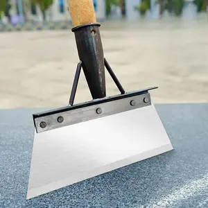 Cleaning Shovel;Snow Removal Shovel; Livestock/Farming Shovel; Heavy-Duty Trash Cleaner; Dung Scraper Adjustable Stainless Steel Shovel  Multifunctional Garden  Flat Manganese clean flat shovel Tool Kit weed Multi-Functional yard ice All-Season Ergonomic