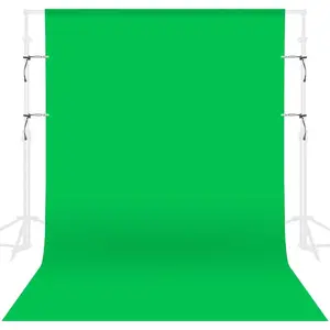 Green Screen Backdrop Background - 7x10FT Photography Backdrop Photo Background Screen for Video Recording Greenscreen Picture Photoshoot