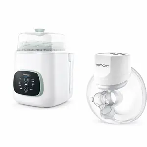 Momcozy KleanPal Pro Baby Bottle Washer & Momcozy Hands-Free Breast Pump S12 Pro