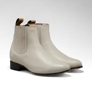 Classic Charro Ankle Boots Premium Leather