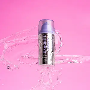 Naked Sundays SPF50 CabanaClear Water Gel Serum - Hydrating Formula for Sensitive Skin, Moisturizing with Hyaluronic Acid - Vegan, Facial Sunscreen Comfort Skincare