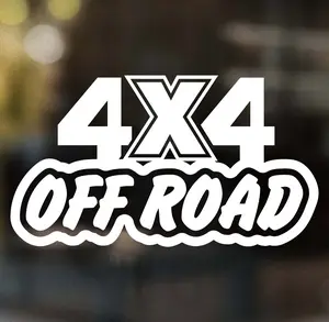 Thrilling Signs - 4×4 Off-Road Decal – Premium Vinyl Sticker for Trucks, SUVs, and Off-Road Vehicles