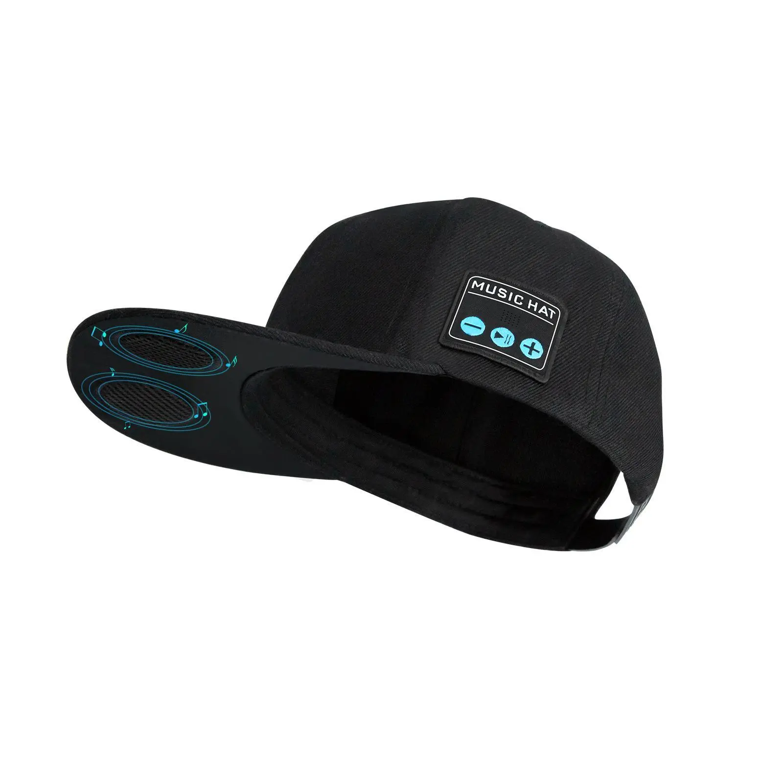 EDYELL Bluetooth 5.0 Touch Control Music Cap with Dual Speakers, Adjustable Wireless Headphone for Men & Women, All-Season Comfort Headwear for Running, Back to School Christmas Gifts, Hats
