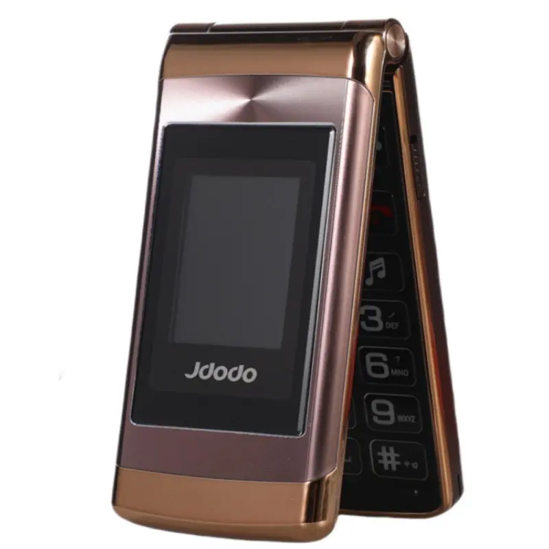 Dual-screen flip phone, 4G full network connectivity, senior phone with large screen and dual-sided charging Cellphone Durable