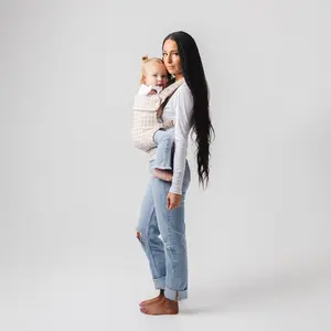 Ergonomic Baby Carrier Newborn to Toddler Carrier with Hip Healthy Design, 3 Carry Positions (7-35lbs), Lightweight & Breathable