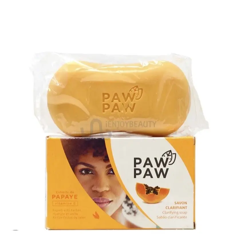 Paw Paw Skin & Body Clarifying Bar Soap Papaya -  Cleansing & Lightening - Fairer Complexion - Papaya Cleanser