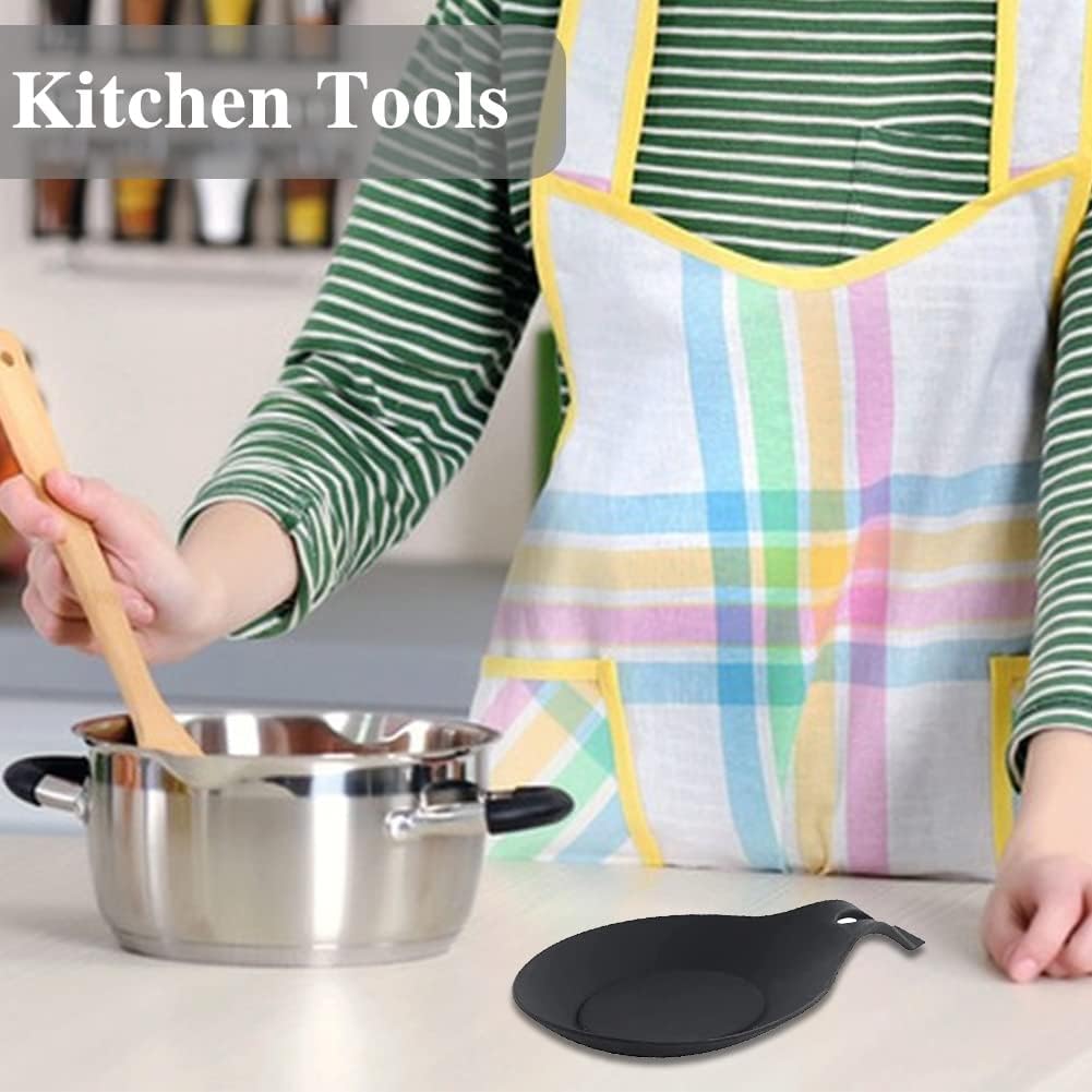 3 Pack Silicone Spoon Rest for Stove Top, Heat Resistant Kitchen Utensil Rest, Sturdy Silicone Spoon Holder for Kitchen Utensils Spatula,Tongs,Ladles(multi) 3 Pack Silicone Spoon Rest for Stove Top, Heat Resistant Kitchen Utensil Rest, Sturdy Silicone Spoon Holder for Kitchen Utensils Spatula,Tongs,Ladles(multi)