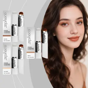 Zephoco color‑changing concealer foundation stick — hydrating and smooth for everyday hydration, natural matte finish with a clear, lightweight look