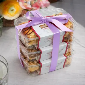 Signature Biscotti & Cookie Sampler - 18 Half-Size Biscotti & 4 Cookies - Individually Wrapped Kosher American Snack Gift Box