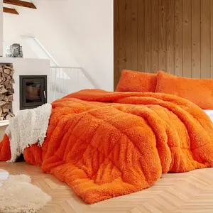 Alaskan Winters - Coma Inducer Oversized Comforter - Orange Tiger