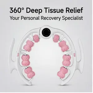 360° Leg Roller Massager - Deep Tissue Muscle Roller for Thighs, Calves & Arms, Portable Recovery Roller for Post-Workout & Pain Relief waist trainer women