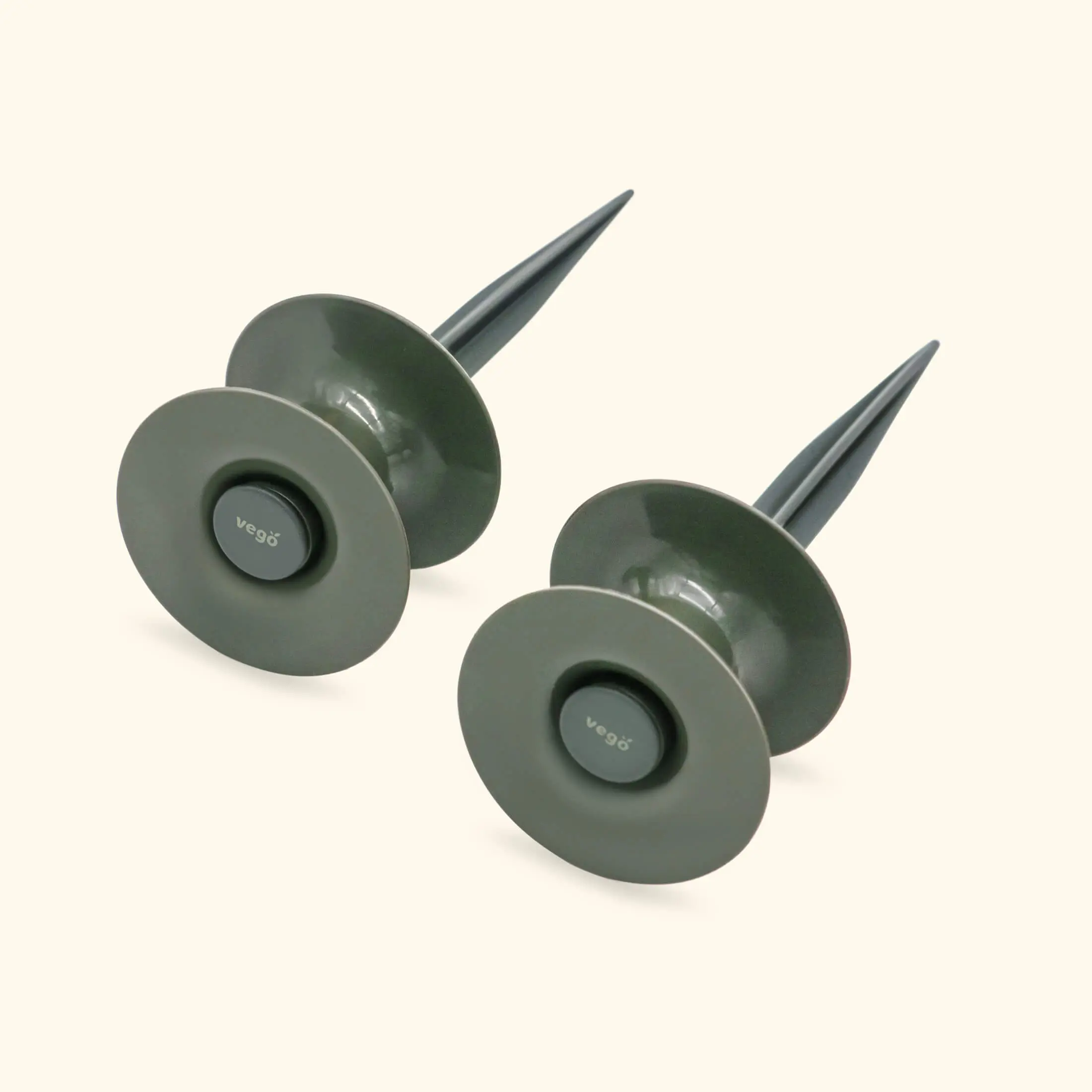 Vego Outdoor Tangle-Free Garden Hose Guide Spike - 2 Pack, Home Improvement Watering & Irrigation Control Accessory