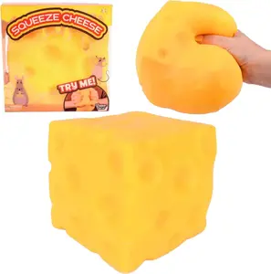 Butter Cheese Square Squishy Toy  Super Soft Slow Rising Stress Relief Toy for Kids & Adults, Aesthetic Fidget Toy outdoorfun