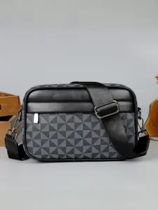 Men's Small Crossbody Bag, Stylish Shoulder Purse for Daily Use, Versatile and Compact Design for Essentials