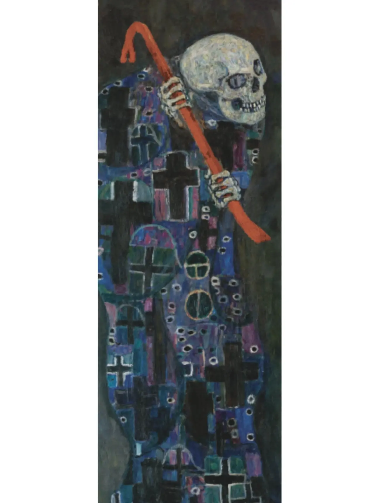 Skateboard Grip Tape "Death II" 9"x33"