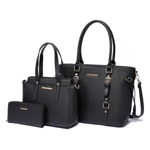 Montana West 3PCS Purses for Women Tote Bag and Wallet Set Shoulder Satchel Handbags