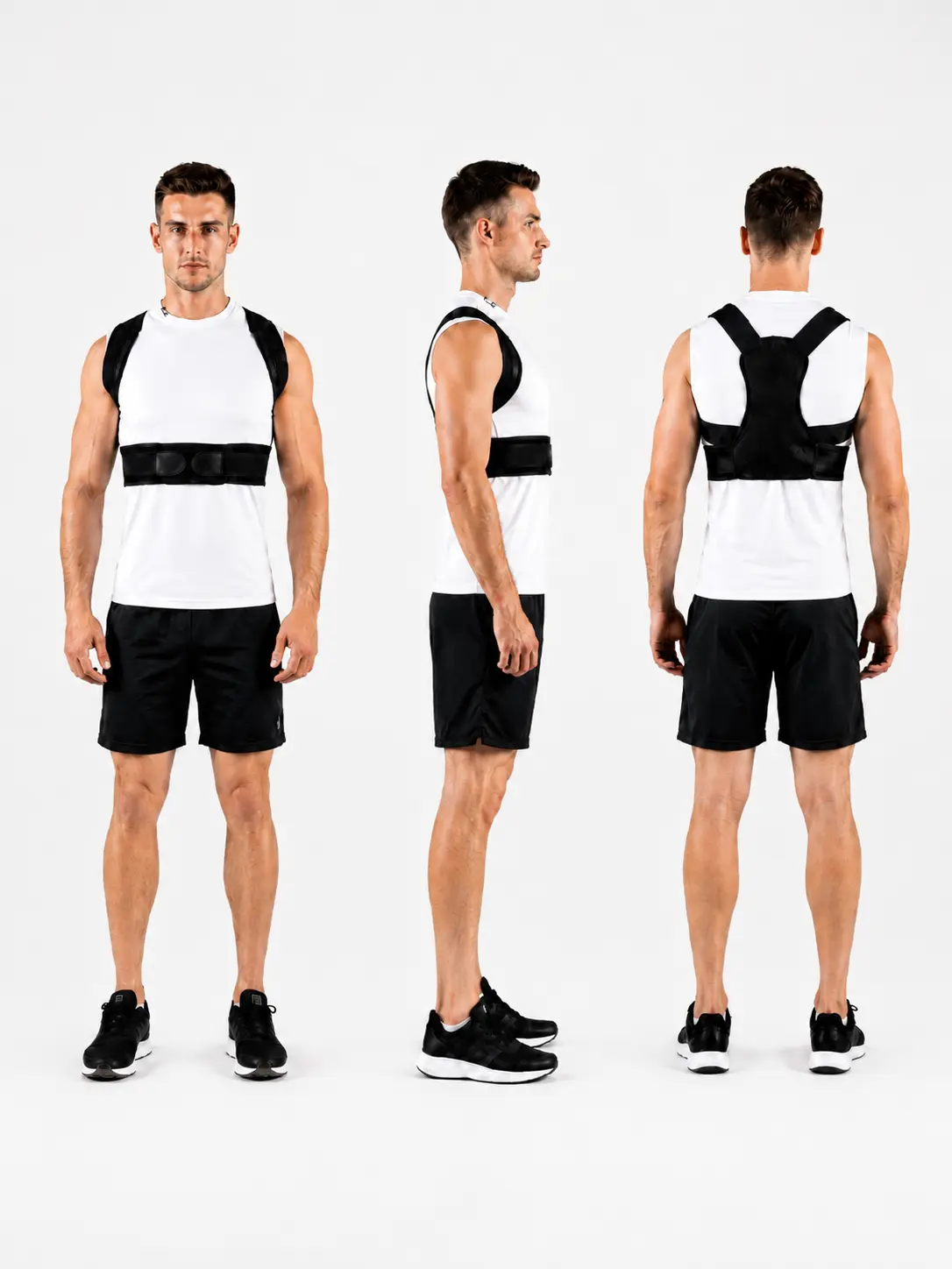 Posture Corrector Back Brace – Adjustable Breathable Hunchback Aligner, Anti-Hunch Back Support Belt for Men Women Teens, Corrective Gear for Workout Healthcare