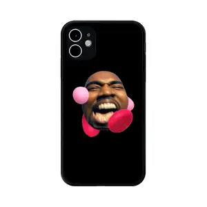 Kanye Rapper Phone Case,Suitable for iPhone 16 15 14 13 12 11 Pro Max Xr Xs Plus Hip Hop Look Phone Case Fashion Cool Hip Hop Design Compatible with iPhone 15promax Case/ 14 Case/13 Case