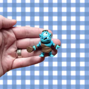 Cyclops Mini Flexi - Ogre Mini Flexi - Cycl-Oopsie - Articulating Flexi Toy