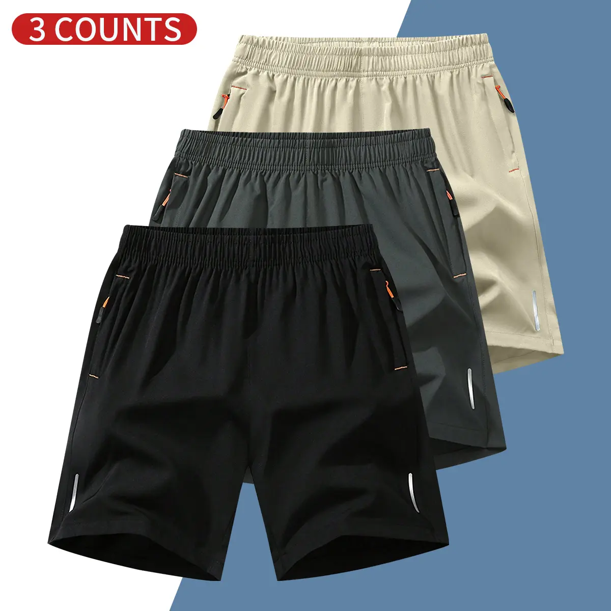 Men's sports and leisure shorts, breathable quick-dry trendy fitness shorts, the first choice for summer workouts Men's sports and leisure shorts, breathable quick-dry trendy fitness shorts, the first choice for summer workouts