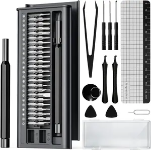 38-in-1 Precision Screwdriver Set, Mini Professional Magnetic Pads Tiny Repair Tool Kit for Macbook Computer Laptop iPhone PS4 PS5 Xbox Switch Eyeglasses Watch Ring Doorbell Electronic, Gifts for Men
