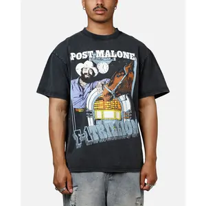 Bravado Post Malone T-Shirt Washed Black