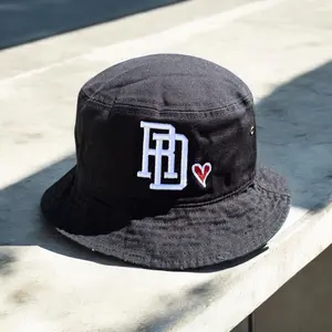 RD Heart Bucket Hat - 100% Cotton Unisex Bucket Hat Available in Small/Medium & Large/X-Large