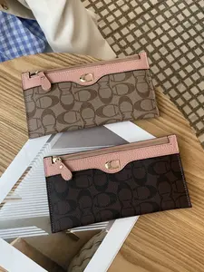 Fashionable Multi-Card Slot Wallet, Stylish Women's Coin Purse and Phone Bag, Practical Storage Pouch for Everyday Use