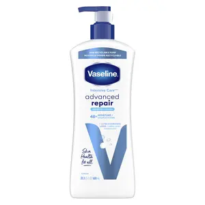 Vaseline Intensive Care Body Lotion Advanced Repair Unscented for Women Dry Skin, 20.3 Oz Vaseline