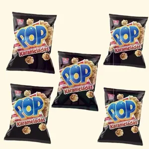 Barcel Pop Karameladas - 5pk (90g) Snack Popcorn Crispy Caramel