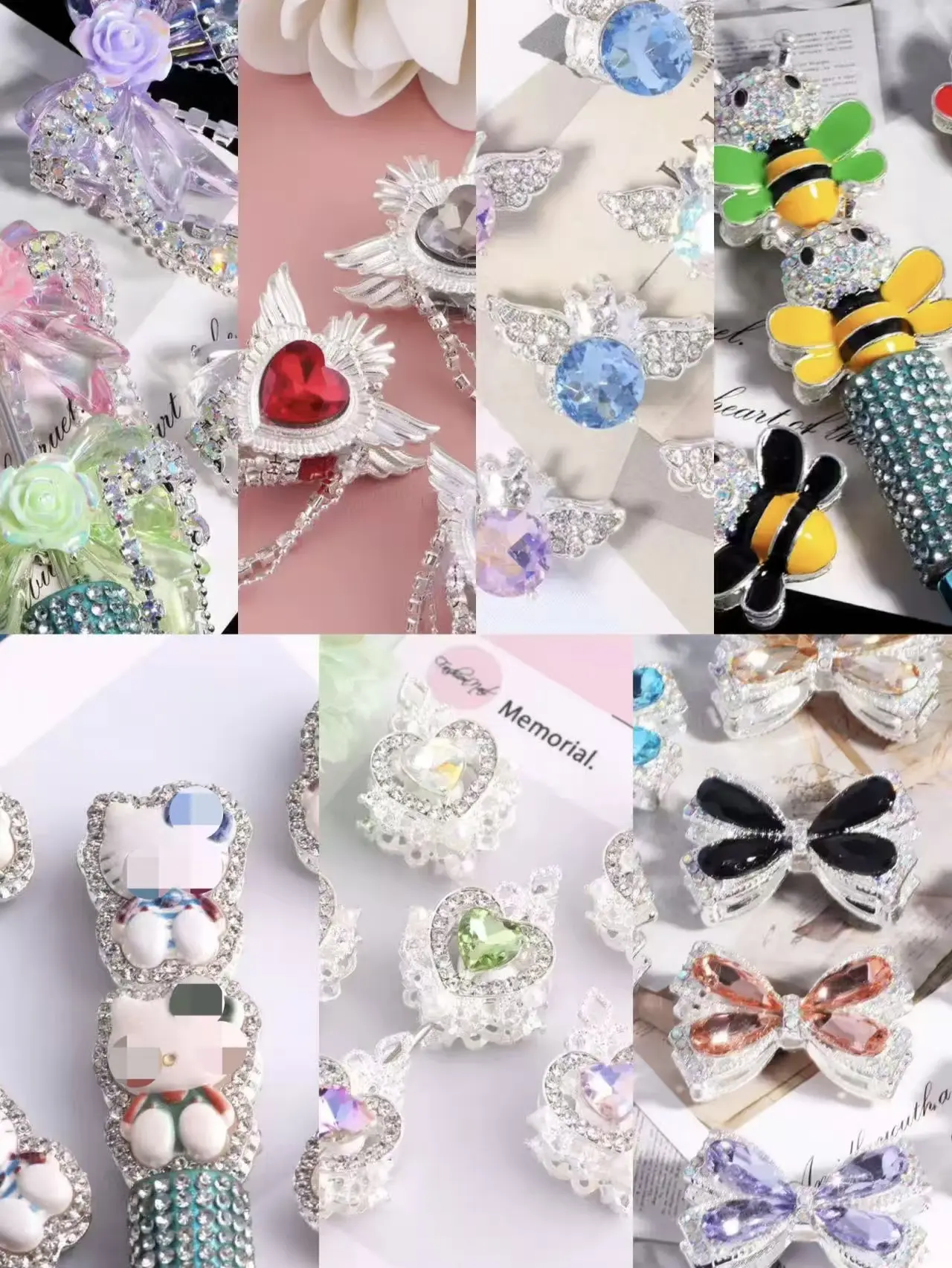 Ltty-T11-Mix Styles Metal Fancy Beads 1pc per bag