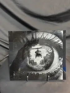 War Through your Eye Engraving