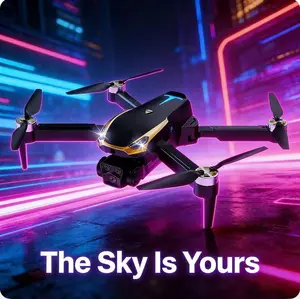 Aerial Drone M8 Pro 2026 - GPS Positioning, 4K UHD EISCamera, 5G WiFi FPV, Brushless Motors, Optical Flow Hover,Intelligent Obstacle Avoidance, Auto Return, 360° Stunt Roll,Two Batteries