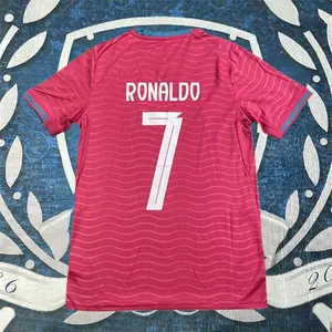 2026 Home Red No.7 Ronaldo Short sleeve Soccer jersey