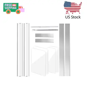 12 Pieces Polymer Clay Cutter Tools Acrylic Roller