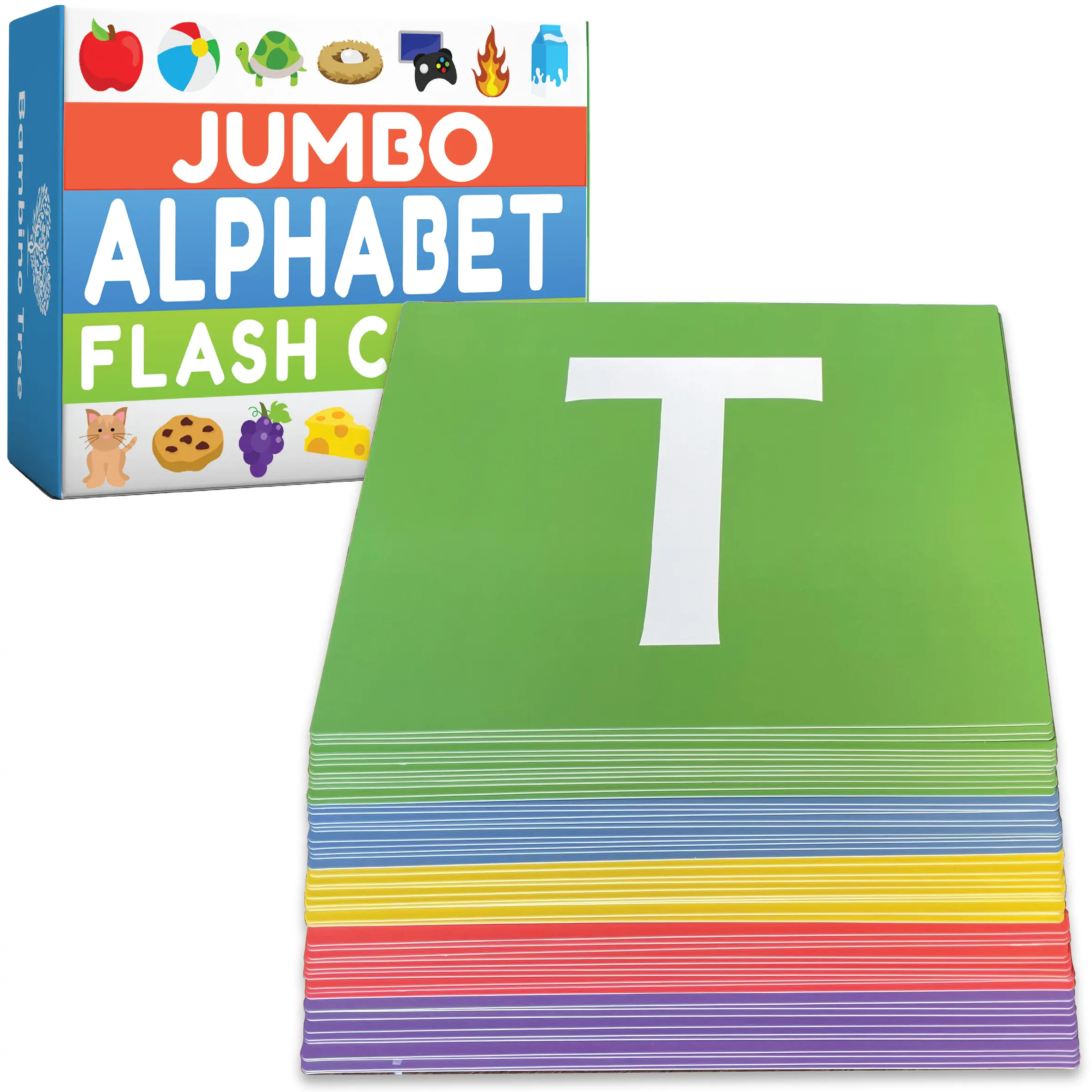 Jumbo Alphabet Flash Cards