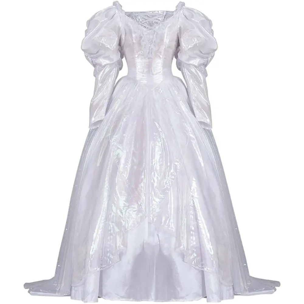 Women's Dream Elegant Labyrinth Costume Ball Gown - Woven Shimmering Polyester Fabric, Floor-Length, Hip-Flattering, for Formal Masquerade, Cosplay (XXL Available)