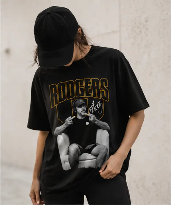 Rodgers "F*ck Hands" Pittsburghs Football T-Shirt Sweatshirt, graphic t-shirts, Pittsburgh Football merch, men's clothing clothes merch, Gift For Women, Football Gift Unisex. Casual Check