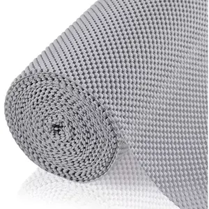 Kitchen Shelf Liner, Non-adhesive Refrigerator Liner, Waterproof Fridge Mat, Kitchen Cabinet Mat for Drawers, Shelves, Pantry, Coasters