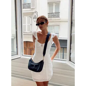 Besiana Mini Dress White