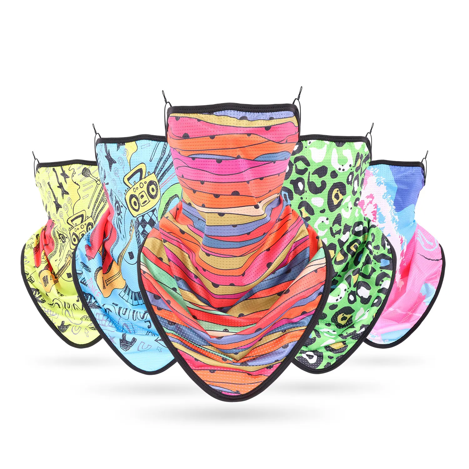 Adjustable Extended Ear-Loop Face Mask – Unisex Outdoor Sports Cycling Neck Gaiter, UV Protection Breathable Mesh Ice Silk Neck Scarf Adjustable Extended Ear-Loop Face Mask – Unisex Outdoor Sports Cycling Neck Gaiter, UV Protection Breathable Mesh Ice Silk Neck Scarf