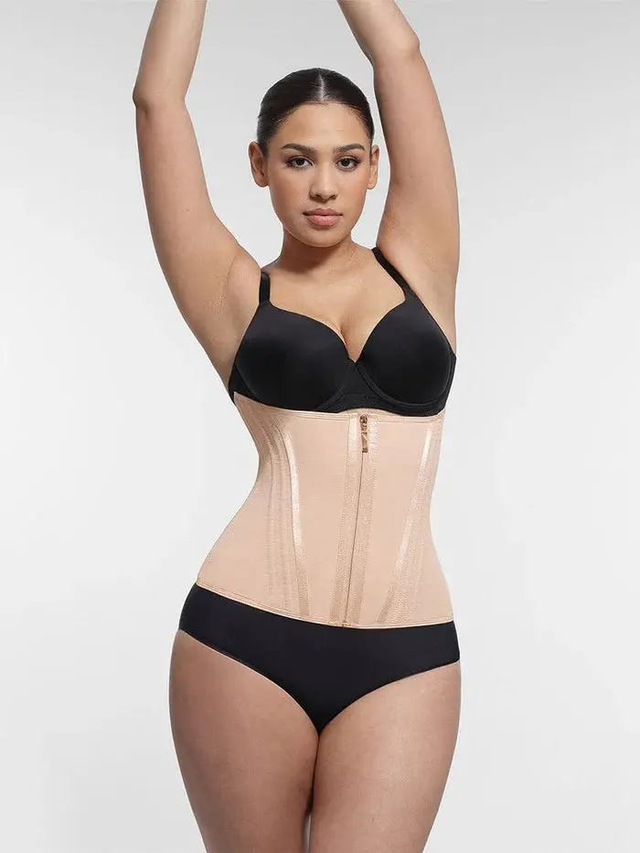 Wholesale High Compression 15 Built-in Steel Bone Tummy Control Waist Trainer