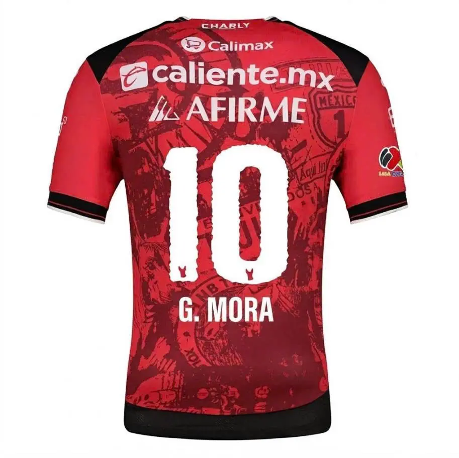 Authentic Gilberto Mora #10 2026 Club Tijuana Xolos home jersey