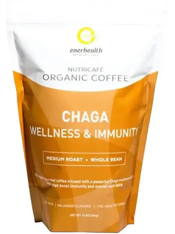 NutriCafé Organic Chaga Coffee for Wellness, 16 oz