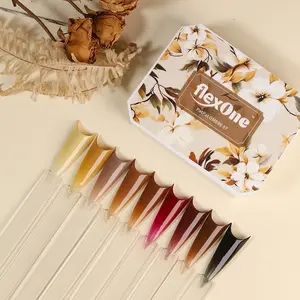 Set 9 colors - Fall Thick Gel for Ombre Nail Design